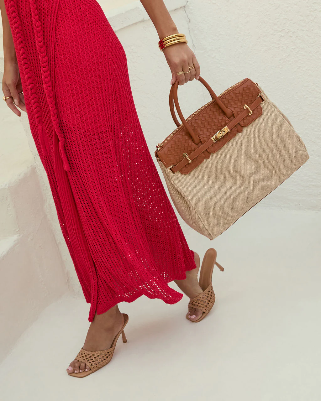 Marlenna Structured Top Handle Bag - Image 3