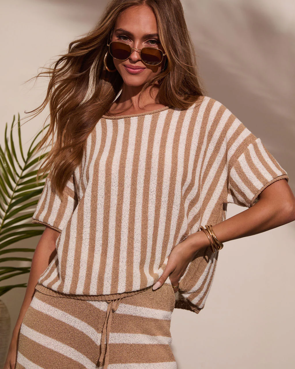 Marley Striped Knit Tunic - Image 6