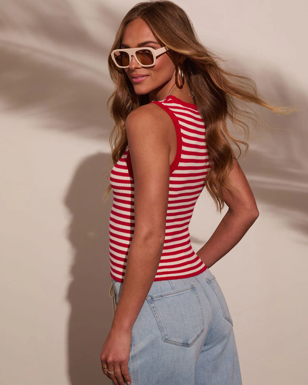 Marsie Ribbed Striped Tank - Image 10