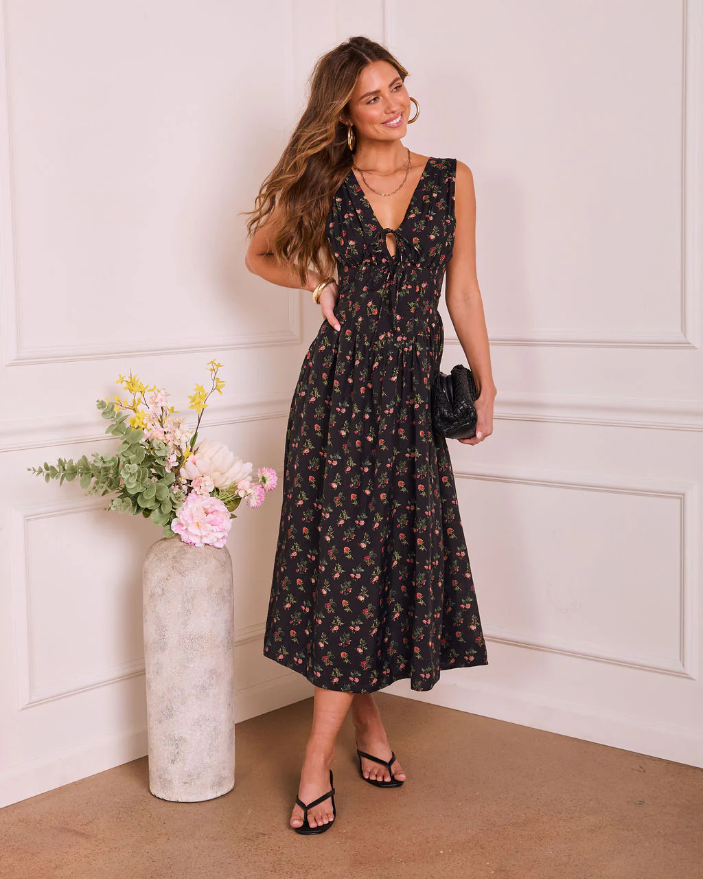 Nova Garden Floral Maxi Dress - Image 5