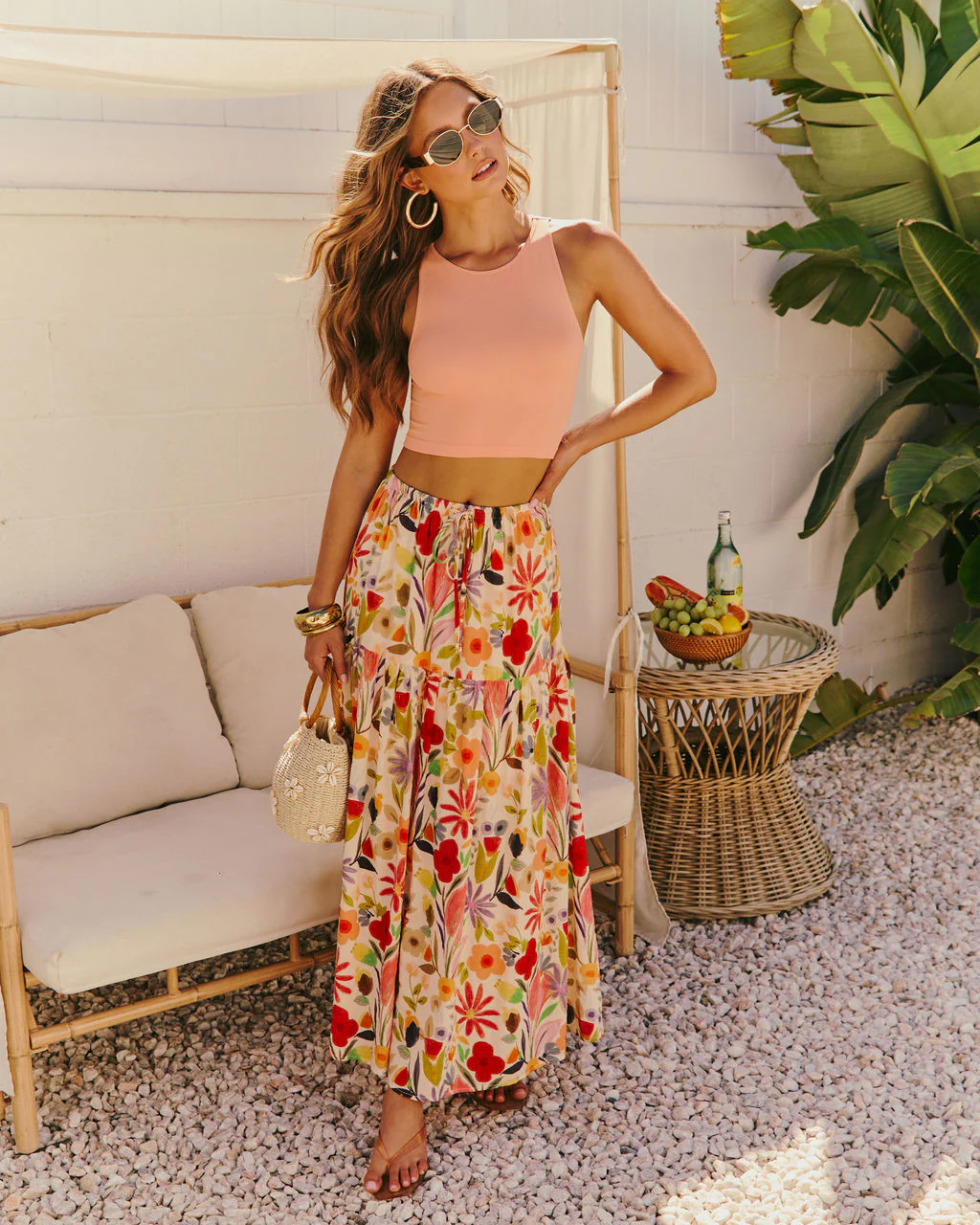Fresh Picked Floral Maxi Skirt - Image 5