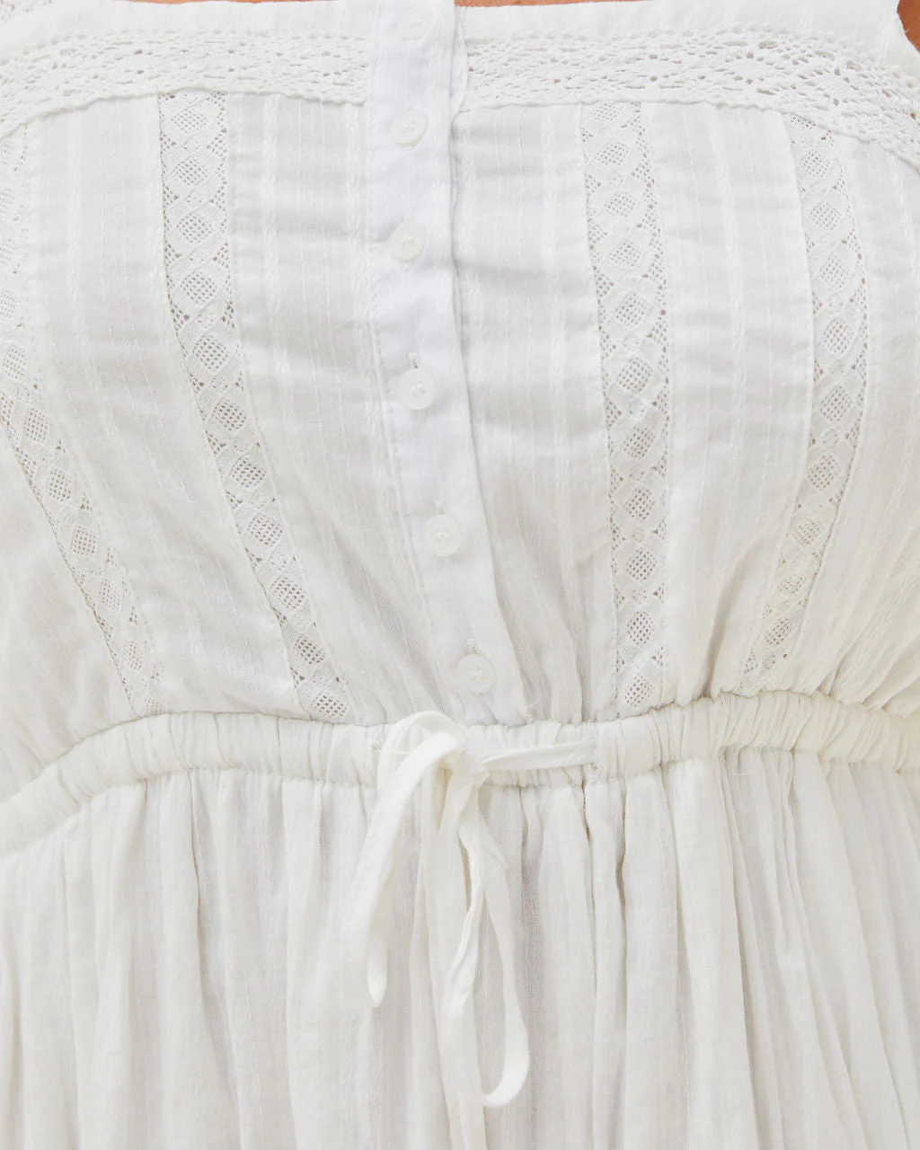 Meet Me At Brunch Cotton Tiered Midi Dress - Image 3