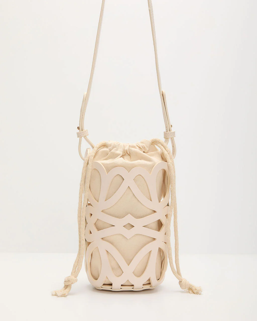 Menah Laser Cutout Pouch Shoulder Bag - Image 2