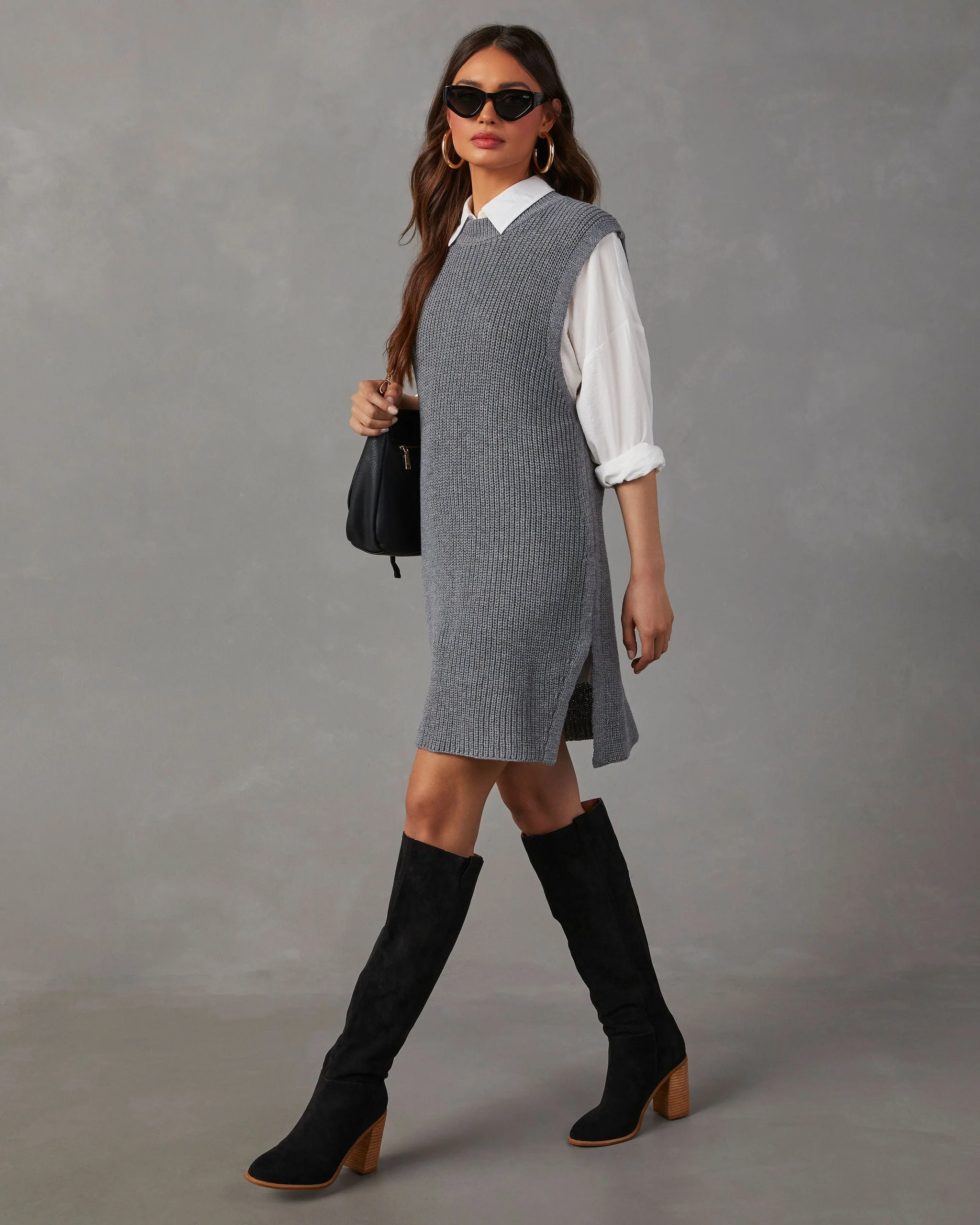 Let Her Be Knit Mini Dress - Image 3
