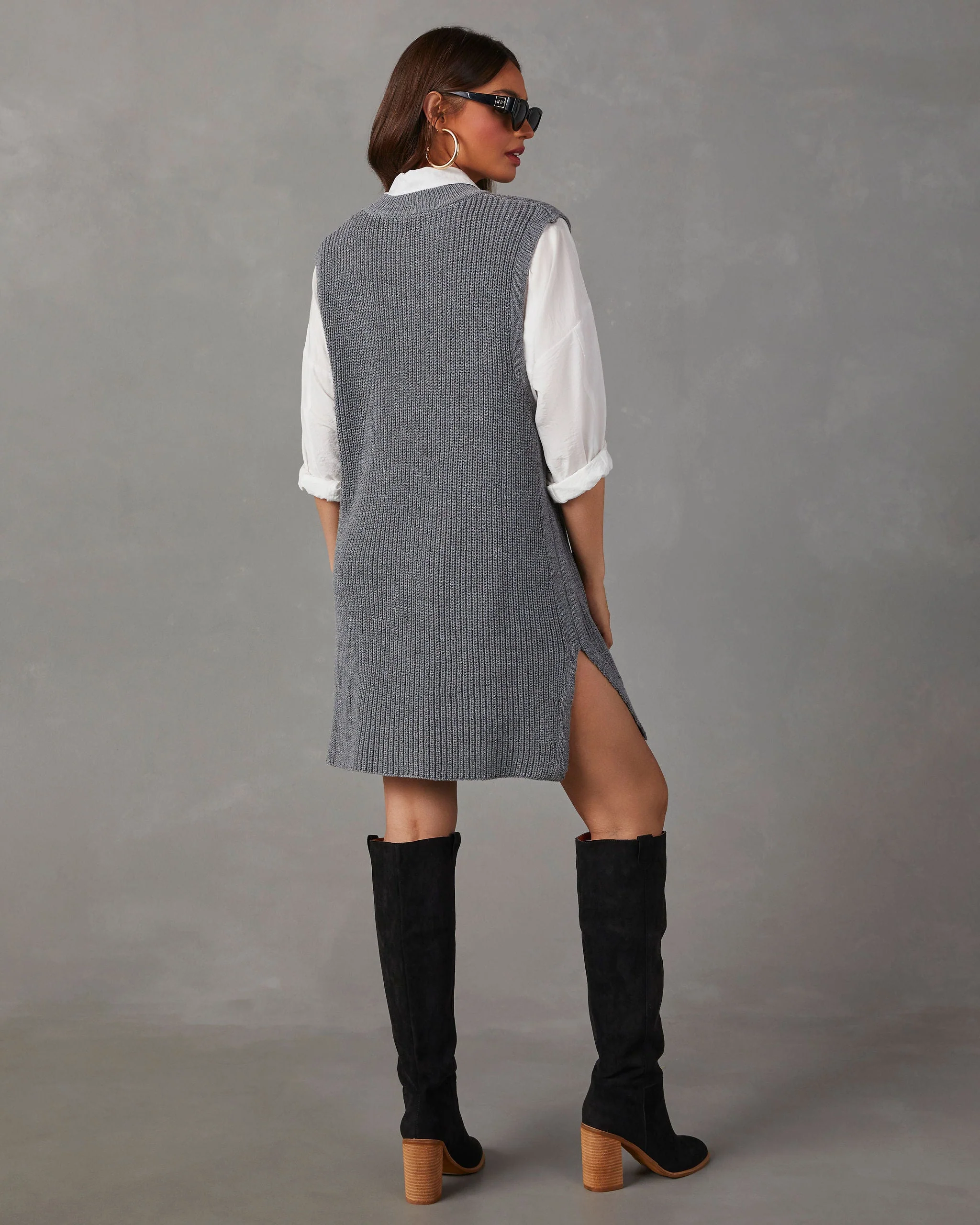 Let Her Be Knit Mini Dress - Image 4