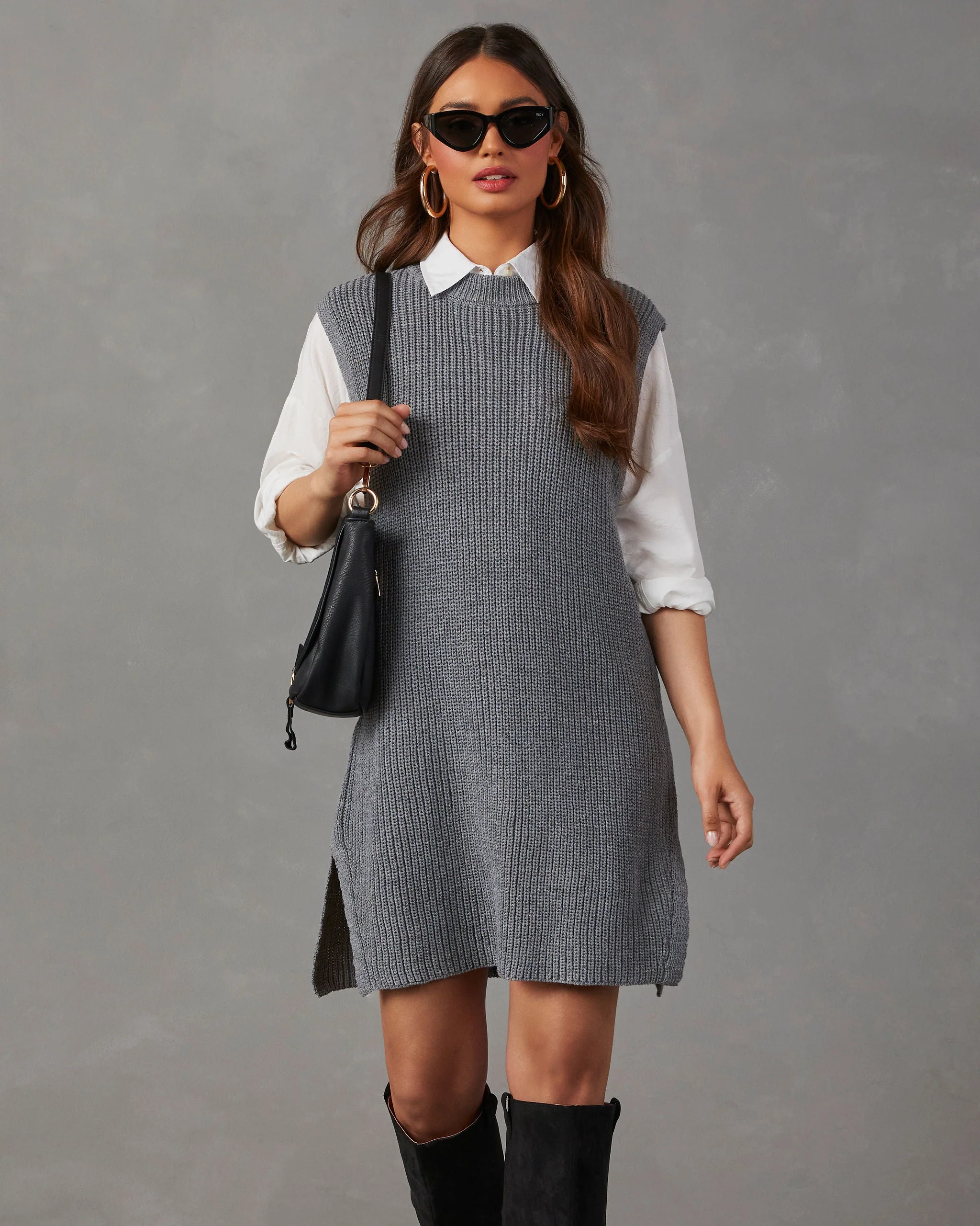 Let Her Be Knit Mini Dress - Image 5