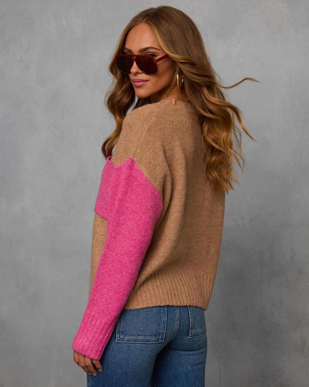 Merry Muse Contrast Sweater - Image 4