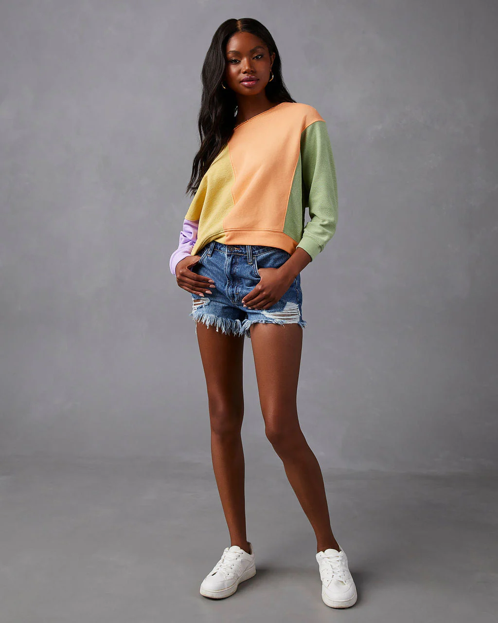 Brendel Colorblock Pullover Sweater - Image 5