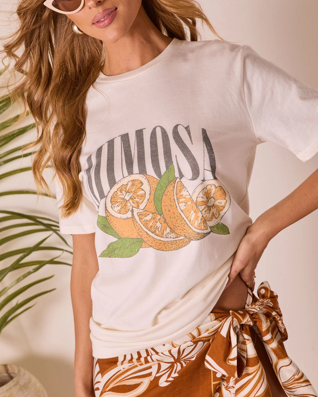 Mimosa Squeeze Short Sleeve Graphic Tee - Image 5