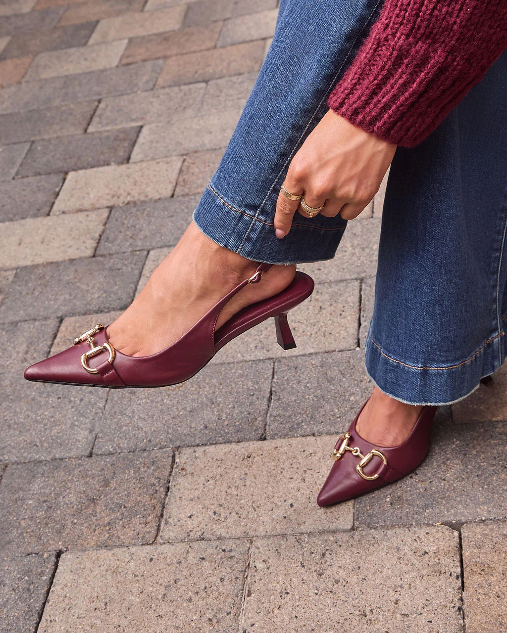 Olivia Slingback Heels - Image 13