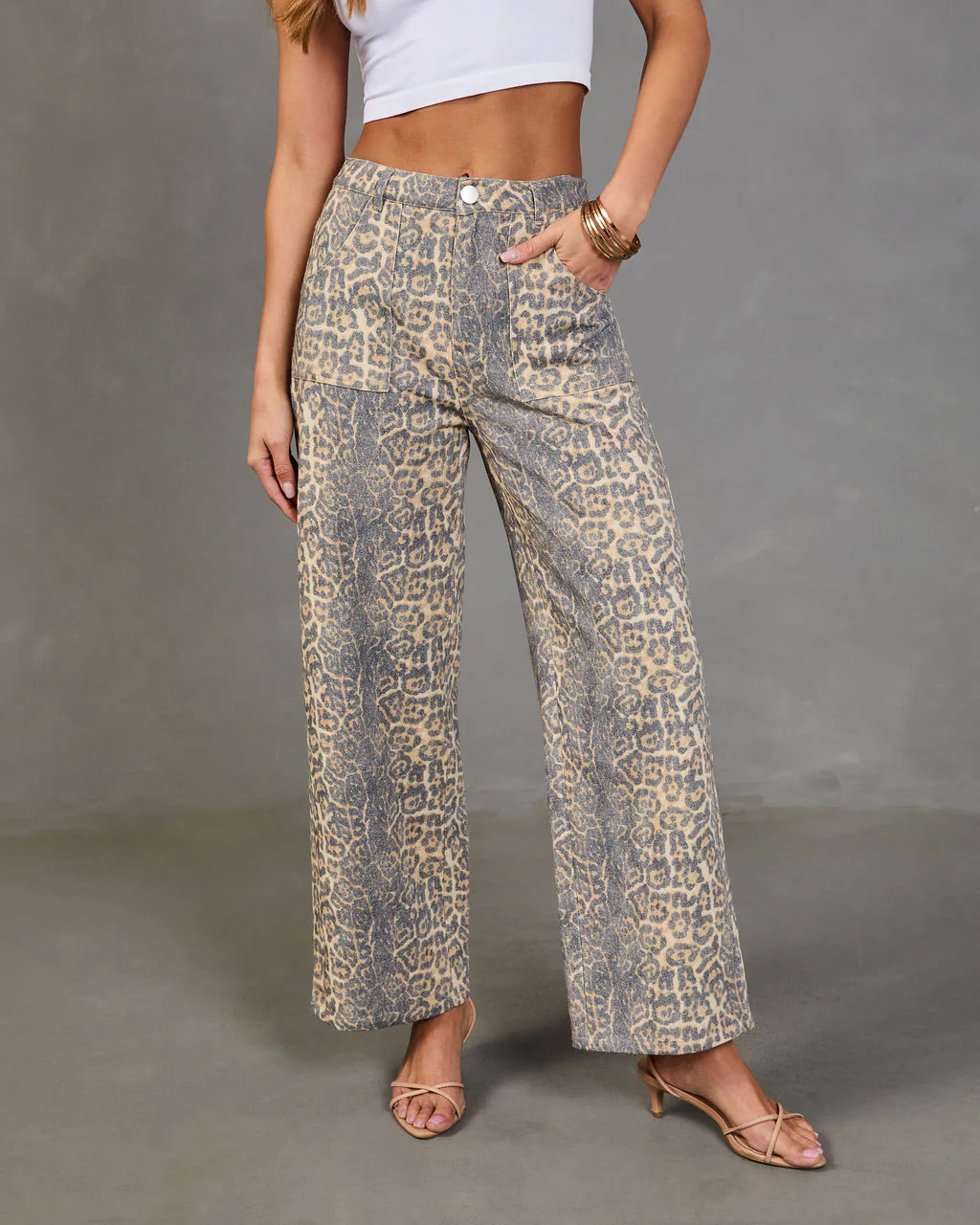 Moment In Time Leopard Print Pants - Image 8
