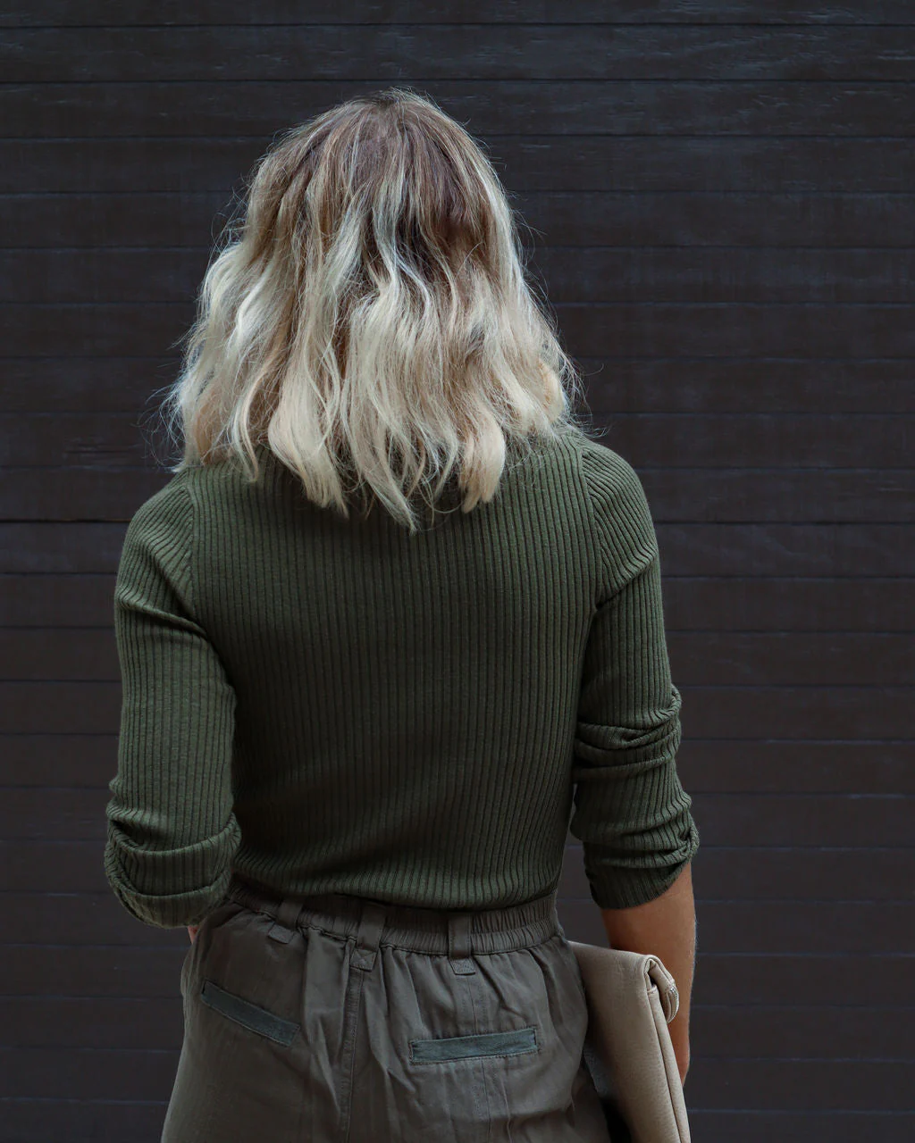 Montclair Cutout Ribbed Knit Sweater Top - Image 16