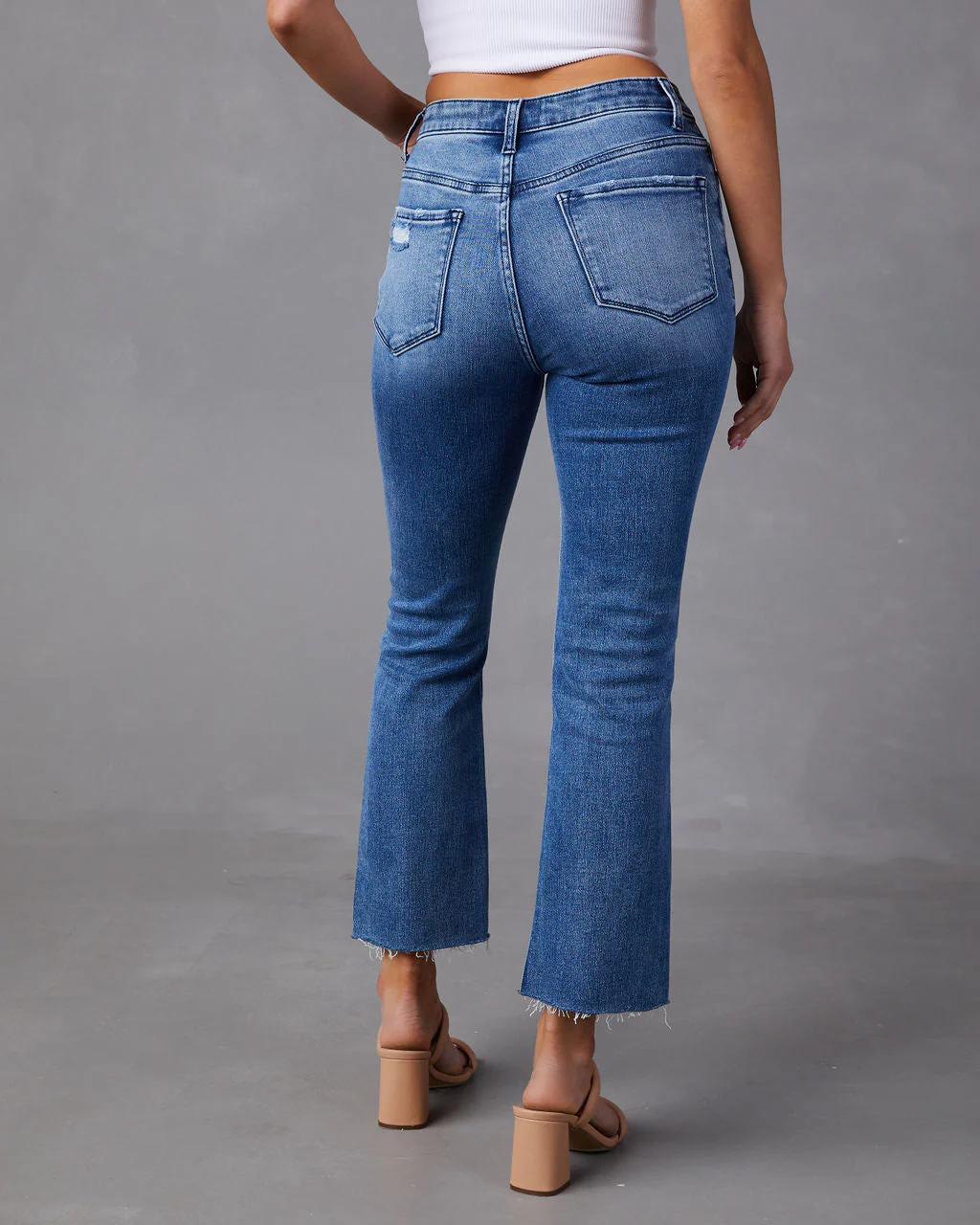 Morisette High Rise Flare Jeans - Image 2