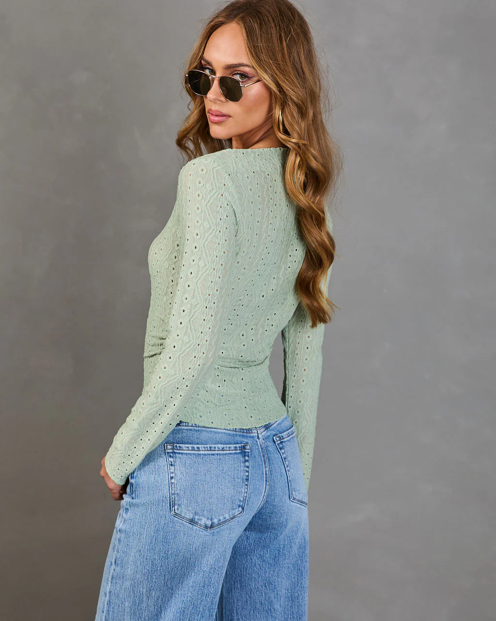 Morning Sky Boatneck Top - Image 4