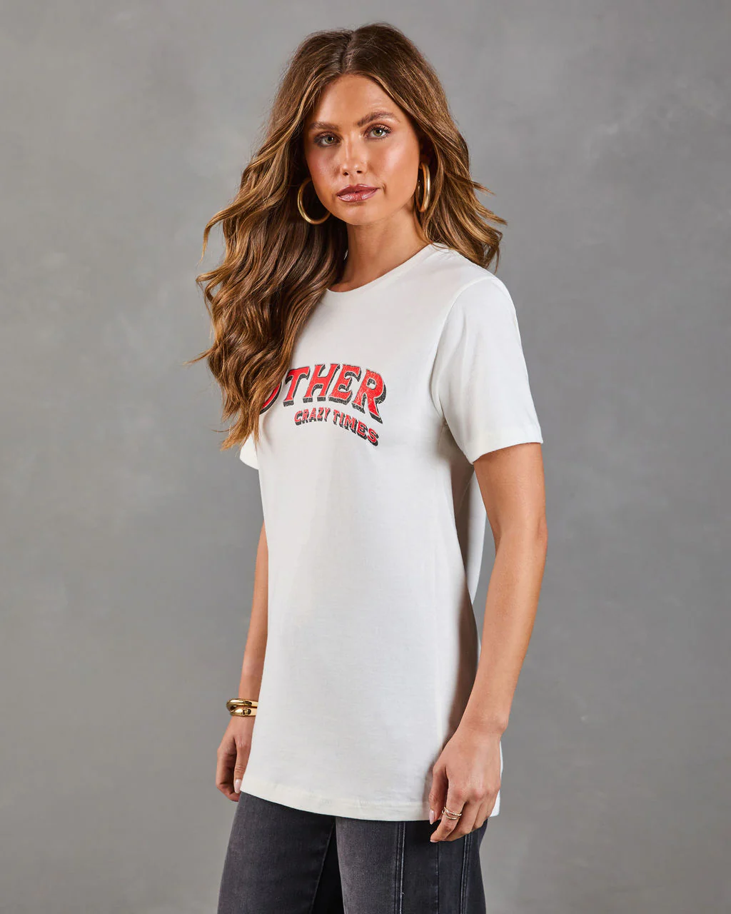 Mother Crazy Times Short Sleeve Graphic Tee - Image 3