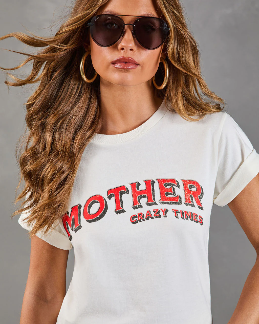 Mother Crazy Times Short Sleeve Graphic Tee - Image 6