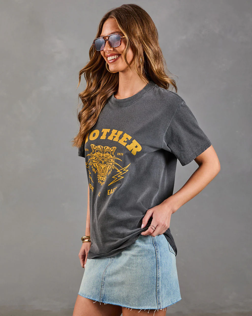 Mother Tiger Short Sleeve Graphic Tee - Image 3