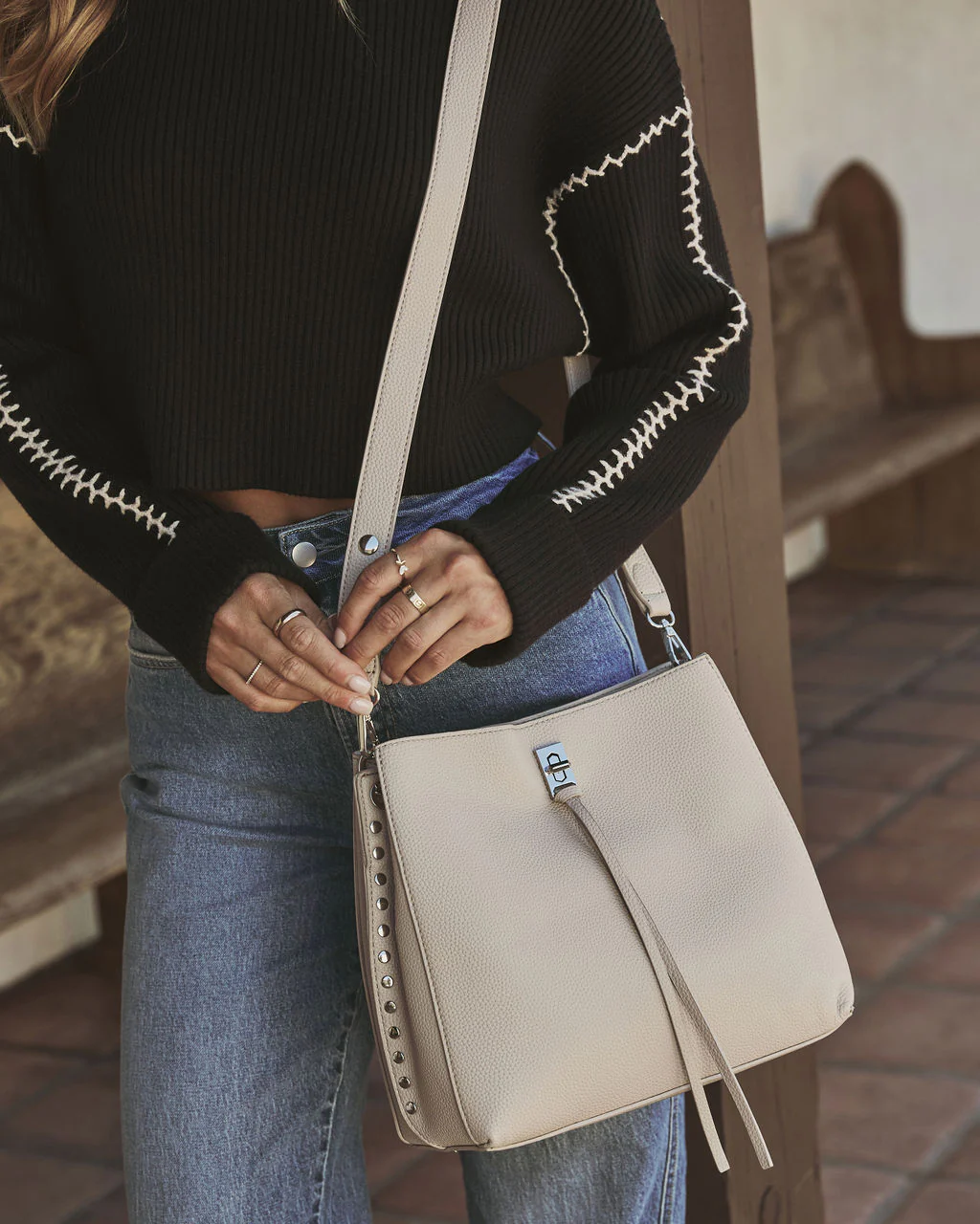 My Beau Leather Bucket Bag - Image 3