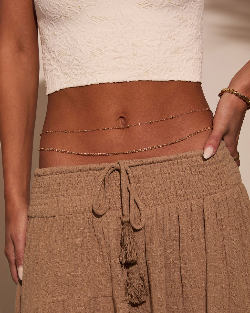 Myah Layered Belly Chain - Image 3