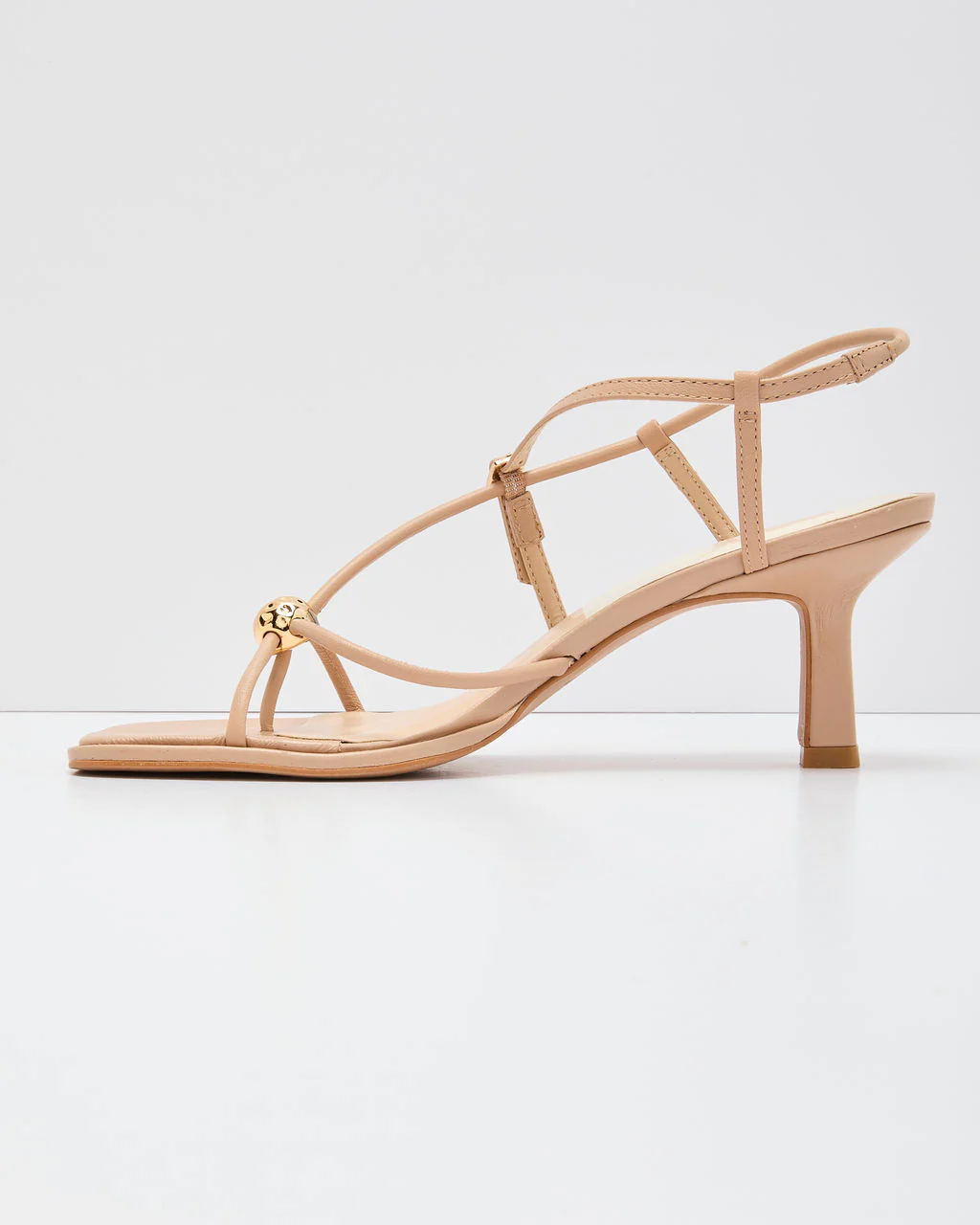 Mylee Strappy Vegan Leather Heels - Image 10