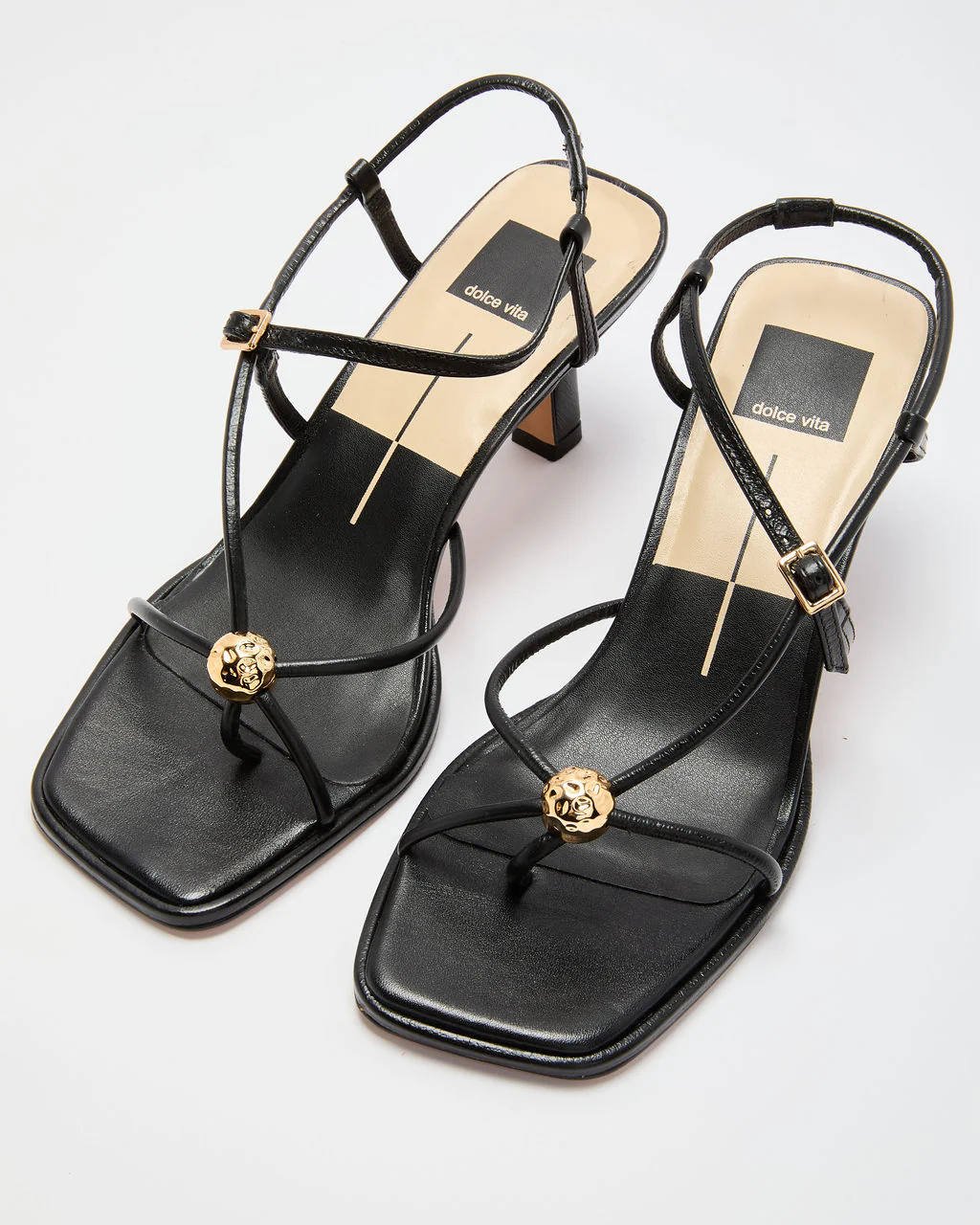 Mylee Strappy Vegan Leather Heels - Image 2