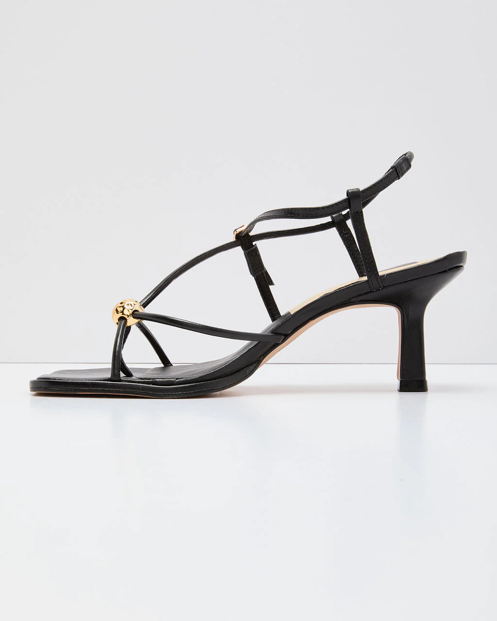 Mylee Strappy Vegan Leather Heels - Image 6