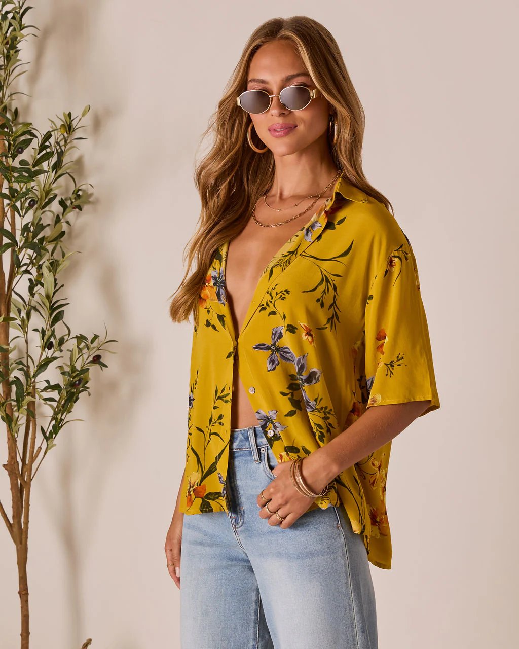 Nakita Button Up Top - Image 3