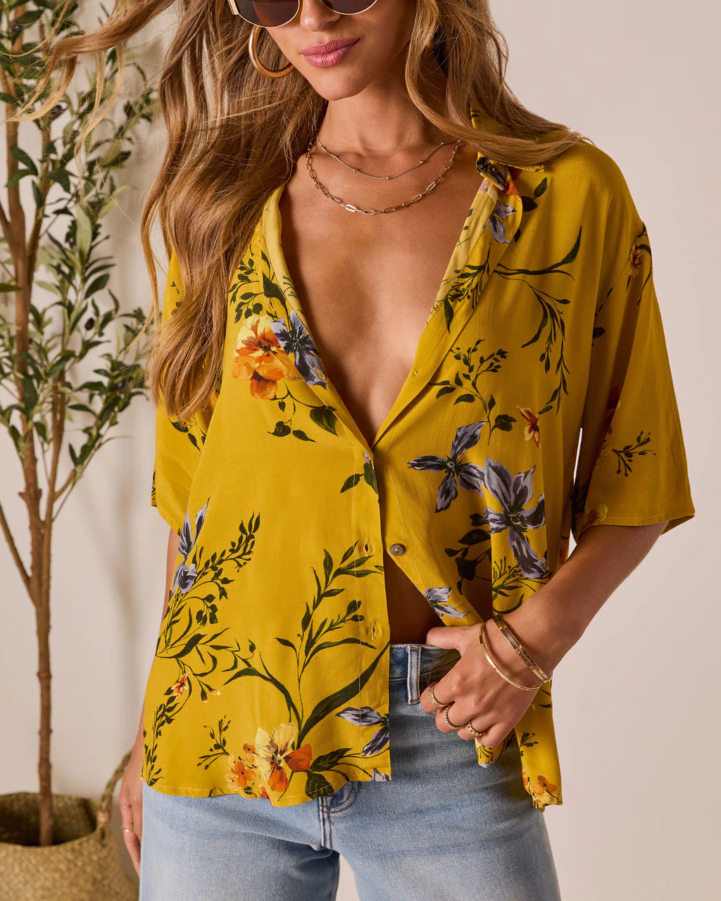 Nakita Button Up Top - Image 5