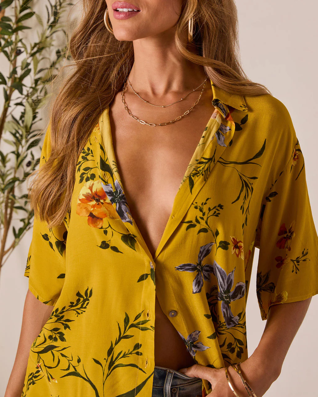 Nakita Button Up Top - Image 6