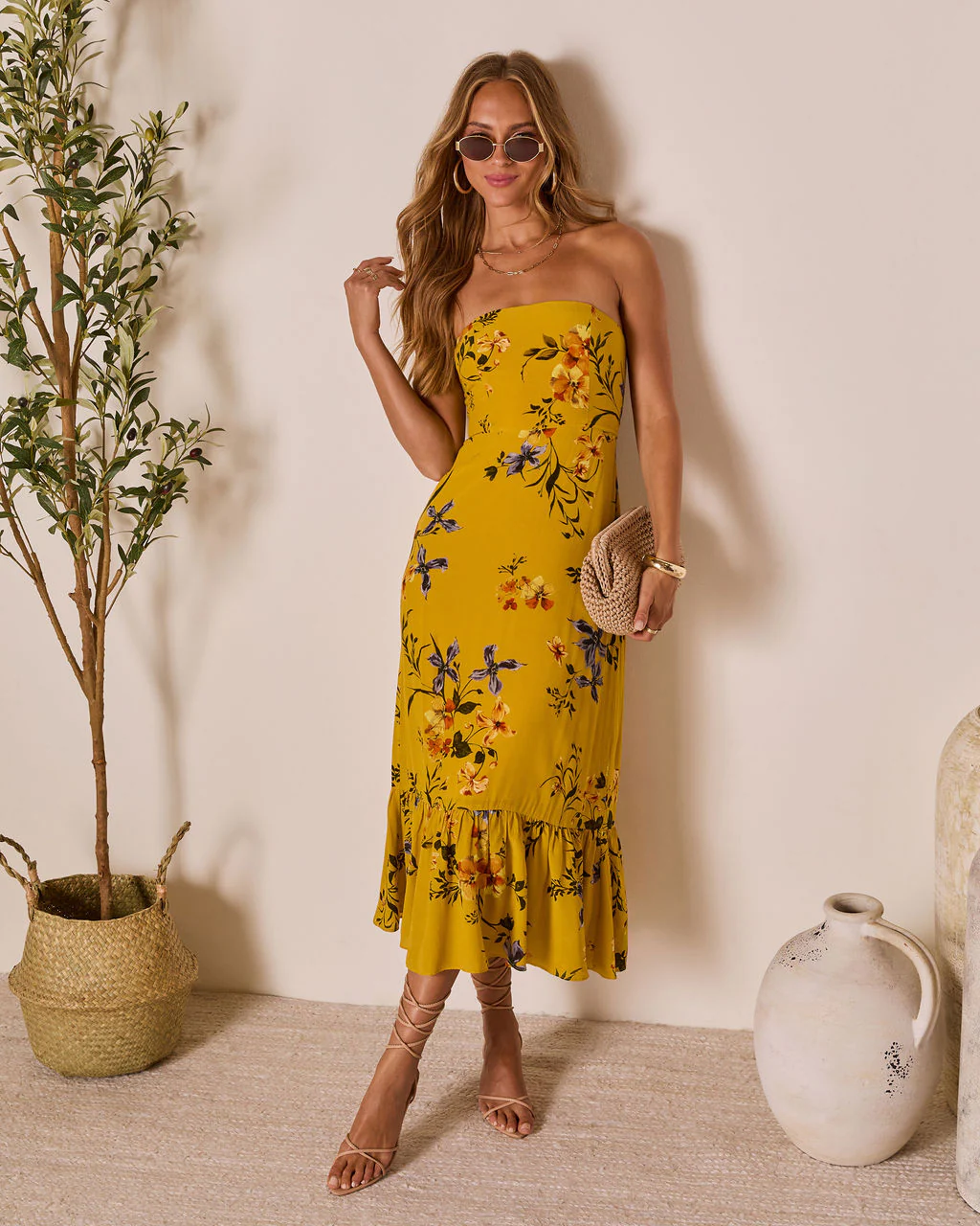 Nakita Fishtail Maxi Dress - Image 6