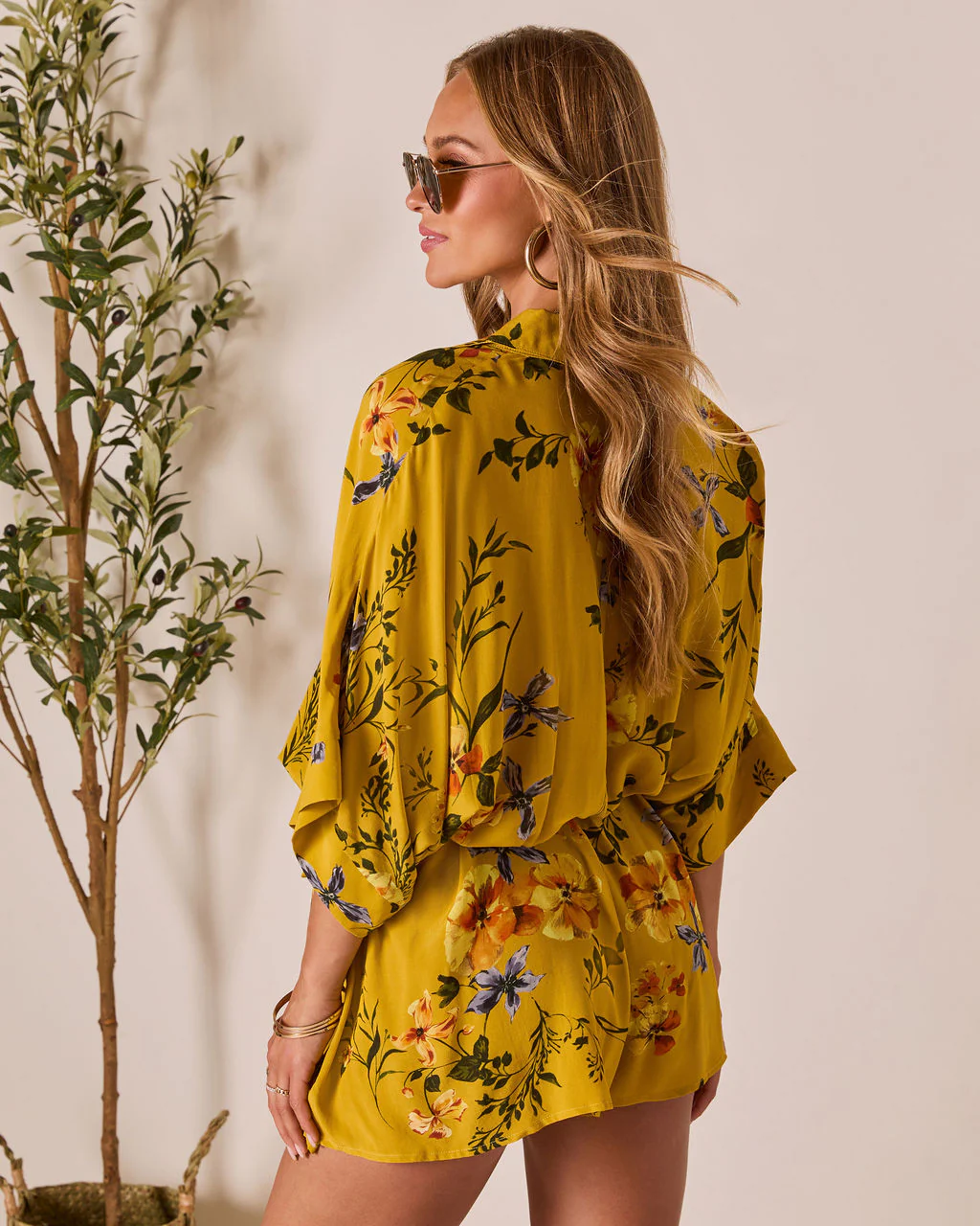 Nakita Waist Tie Romper - Image 4