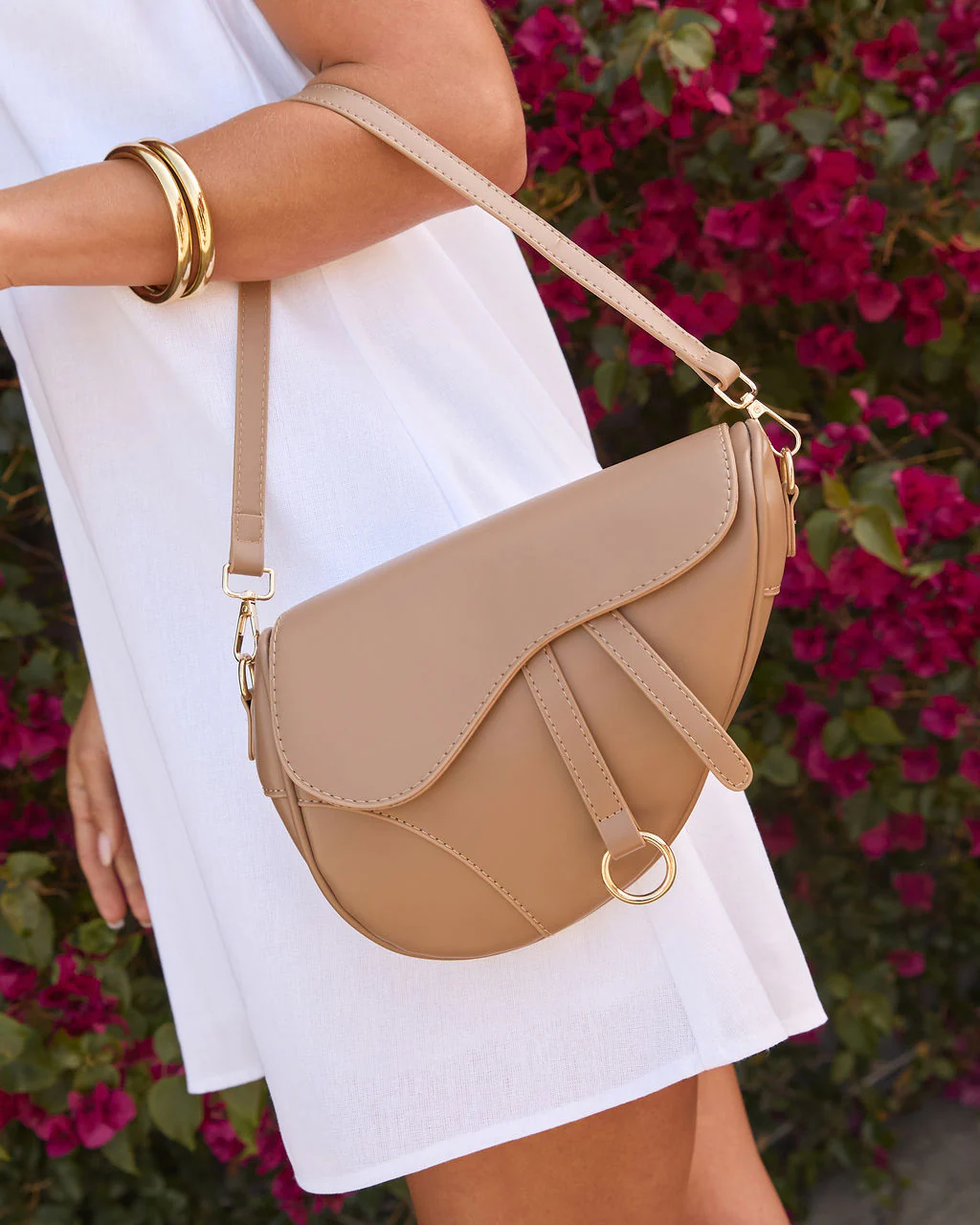 Nessah Saddle Shoulder Bag - Image 4