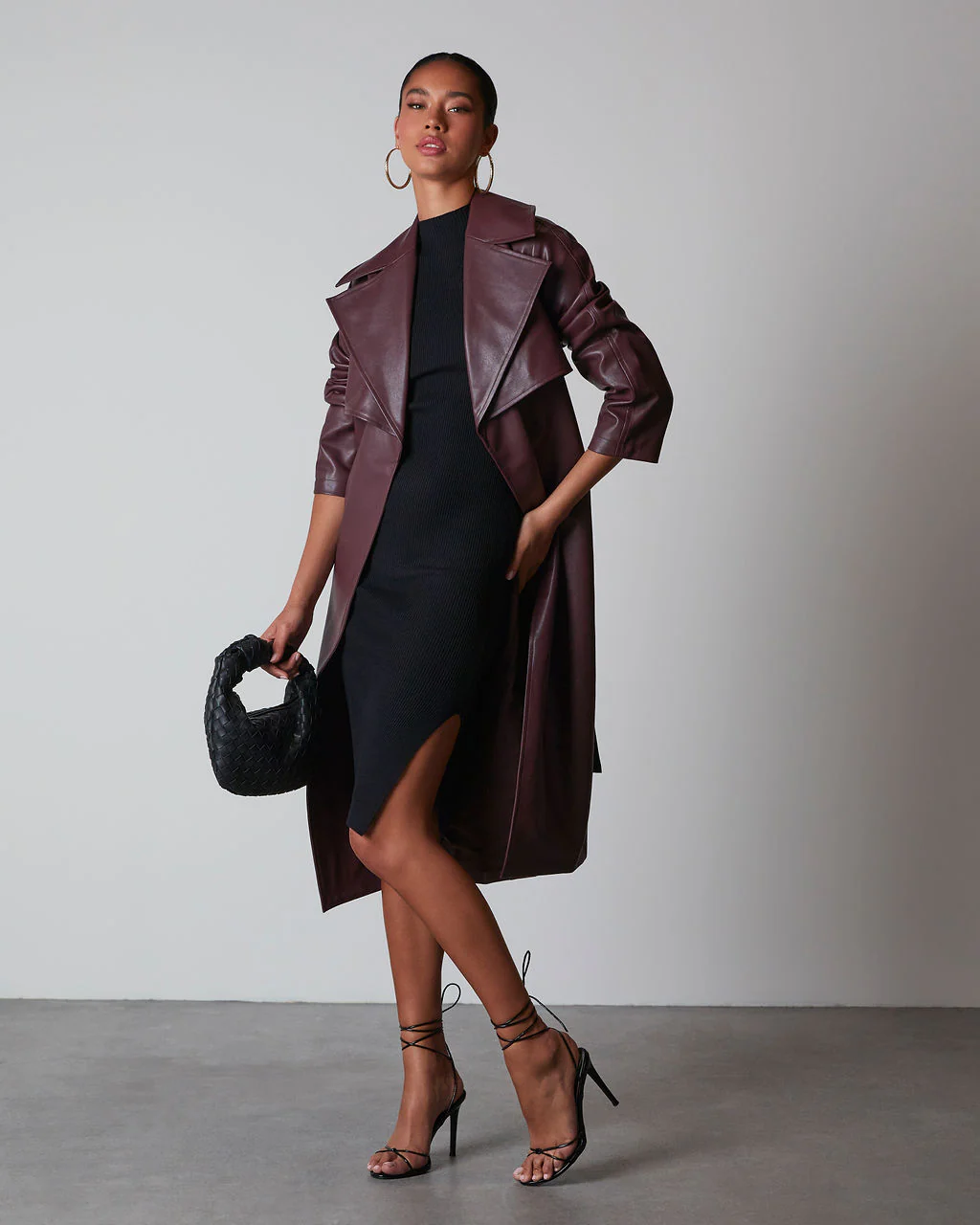 Essential Mock Neck Knit Midi Dress - Image 24