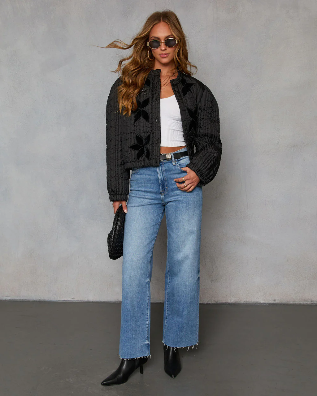 Next Standard Quilted Bomber Jacket - Image 2