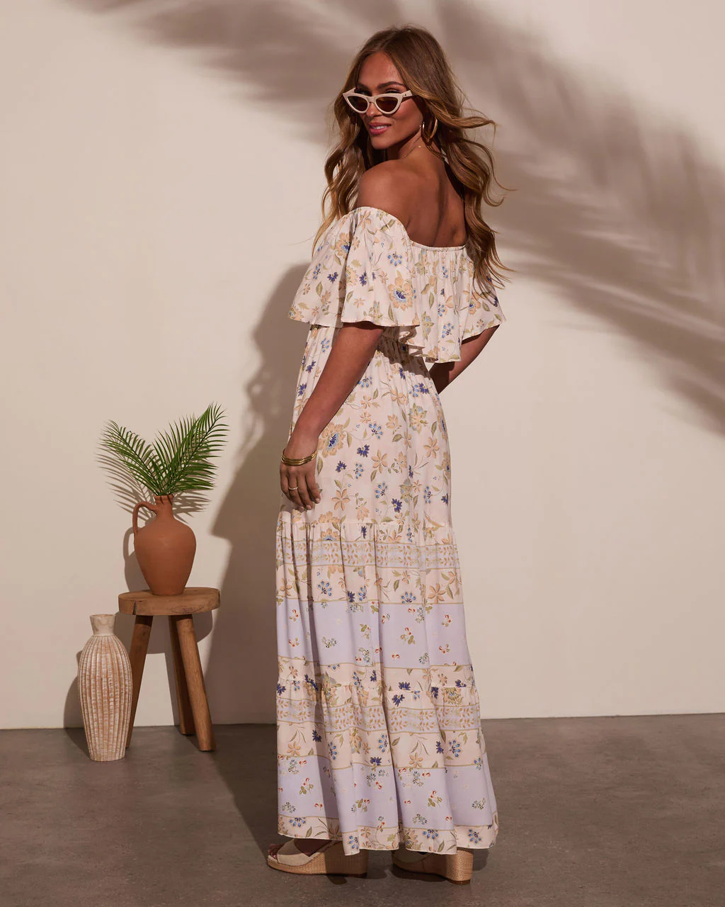 Niah Off The Shoulder Maxi Dress - Image 4