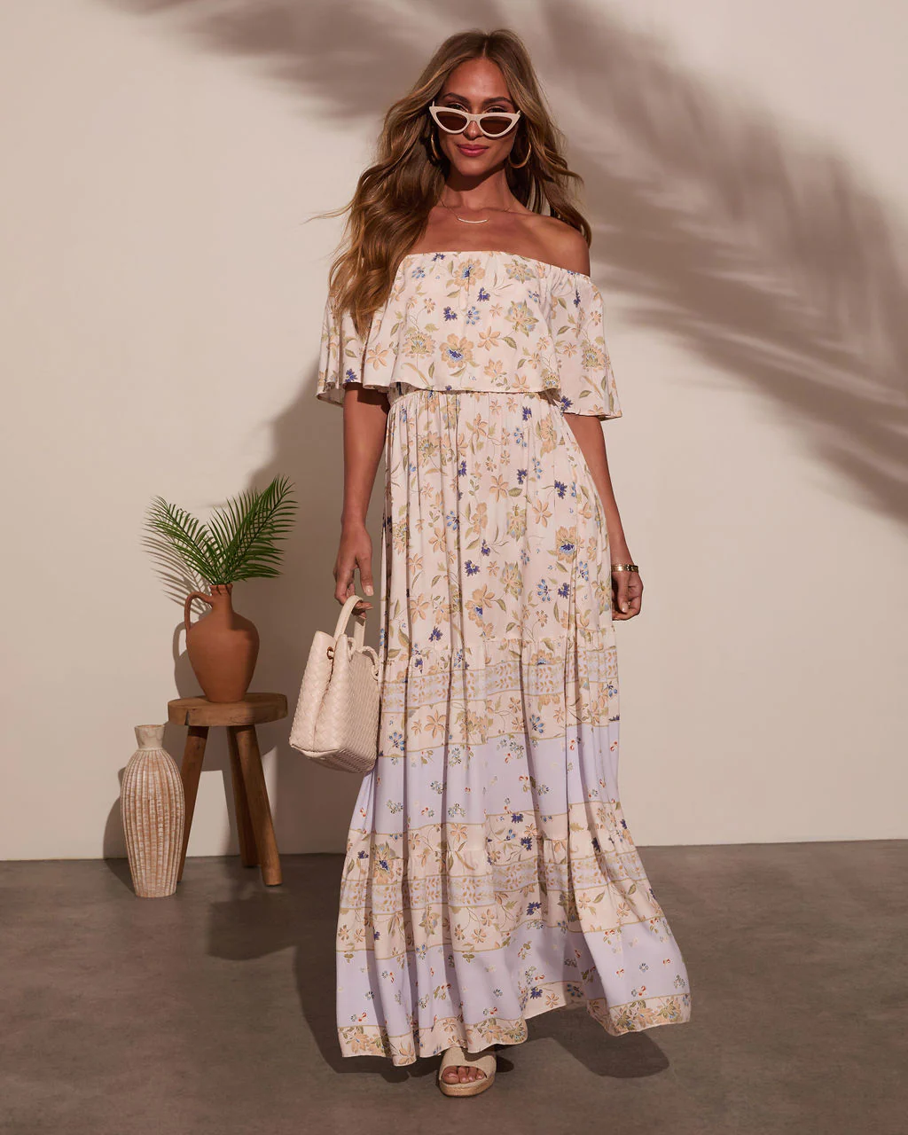 Niah Off The Shoulder Maxi Dress - Image 5