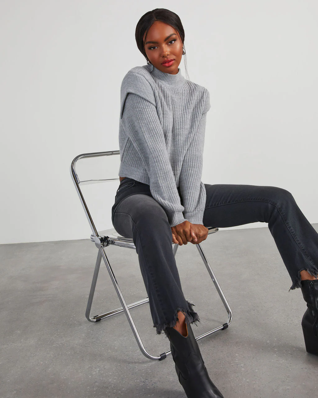 Nonnie Knit Pullover Sweater - Image 6
