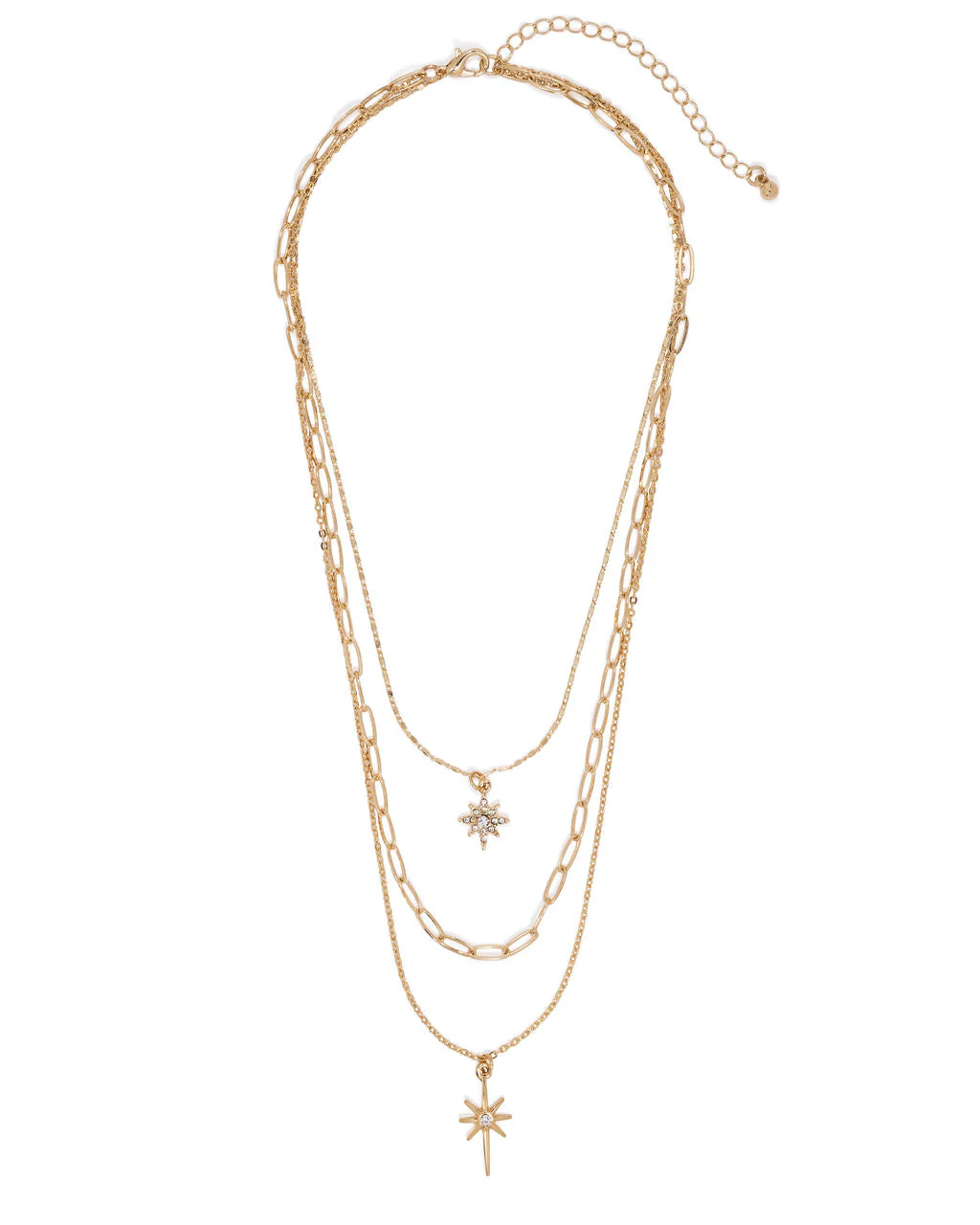 North Star Layered Necklace - Image 2