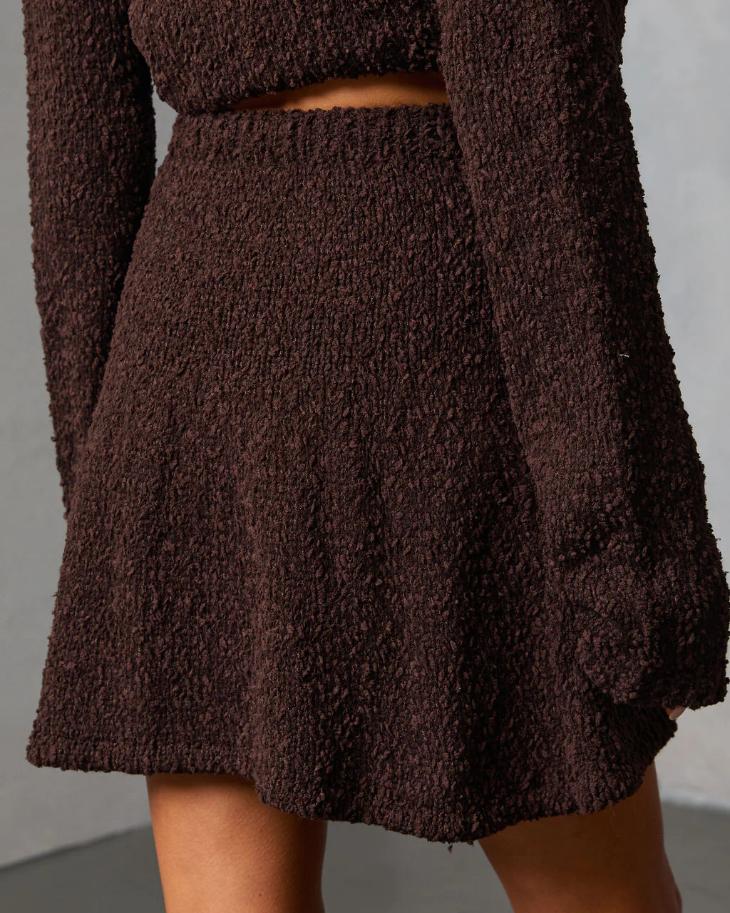 Nutmeg Nap Pleated Mini Skirt - Image 4
