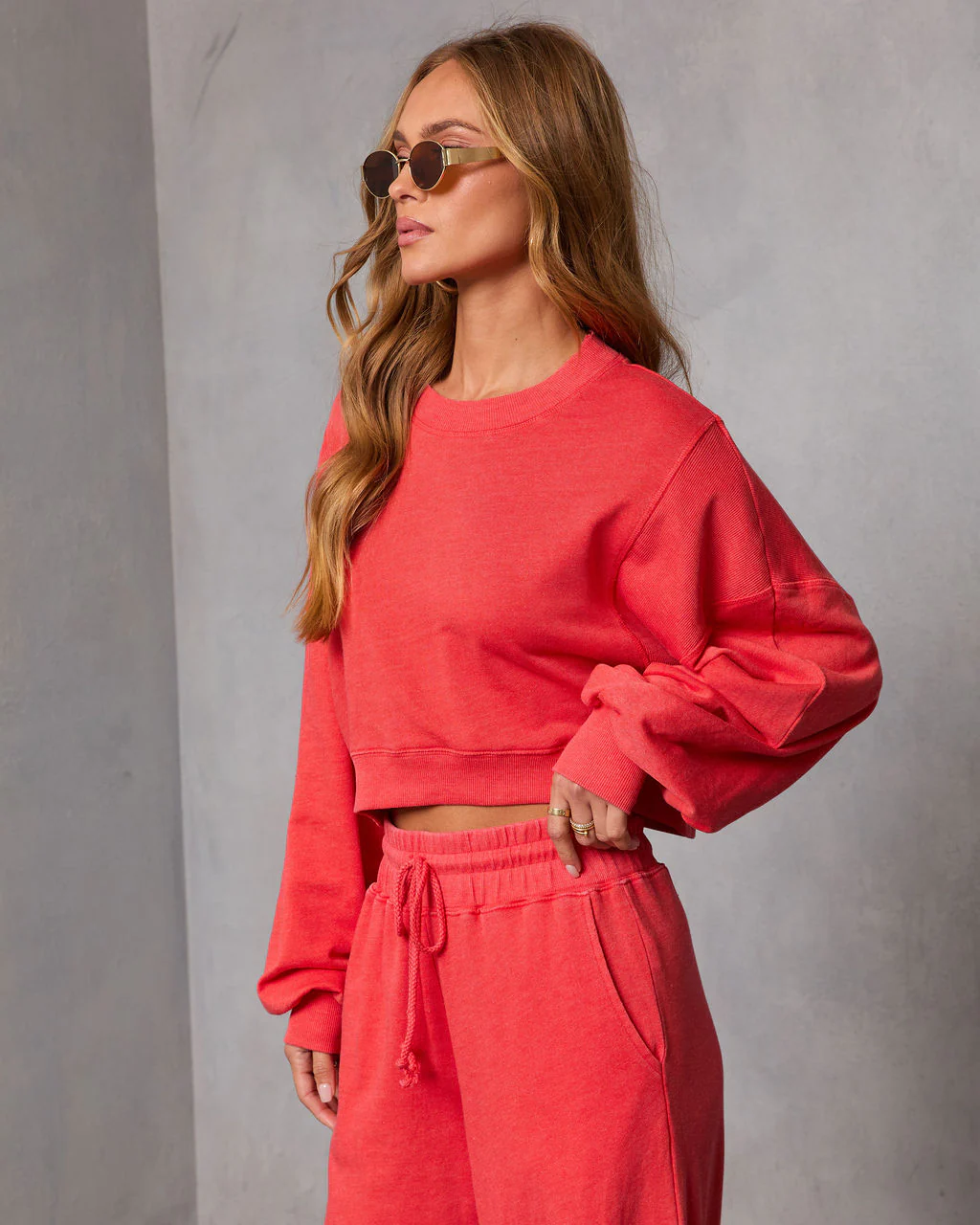 Off Hours Fleece Baggy Sweatshirt - Image 5