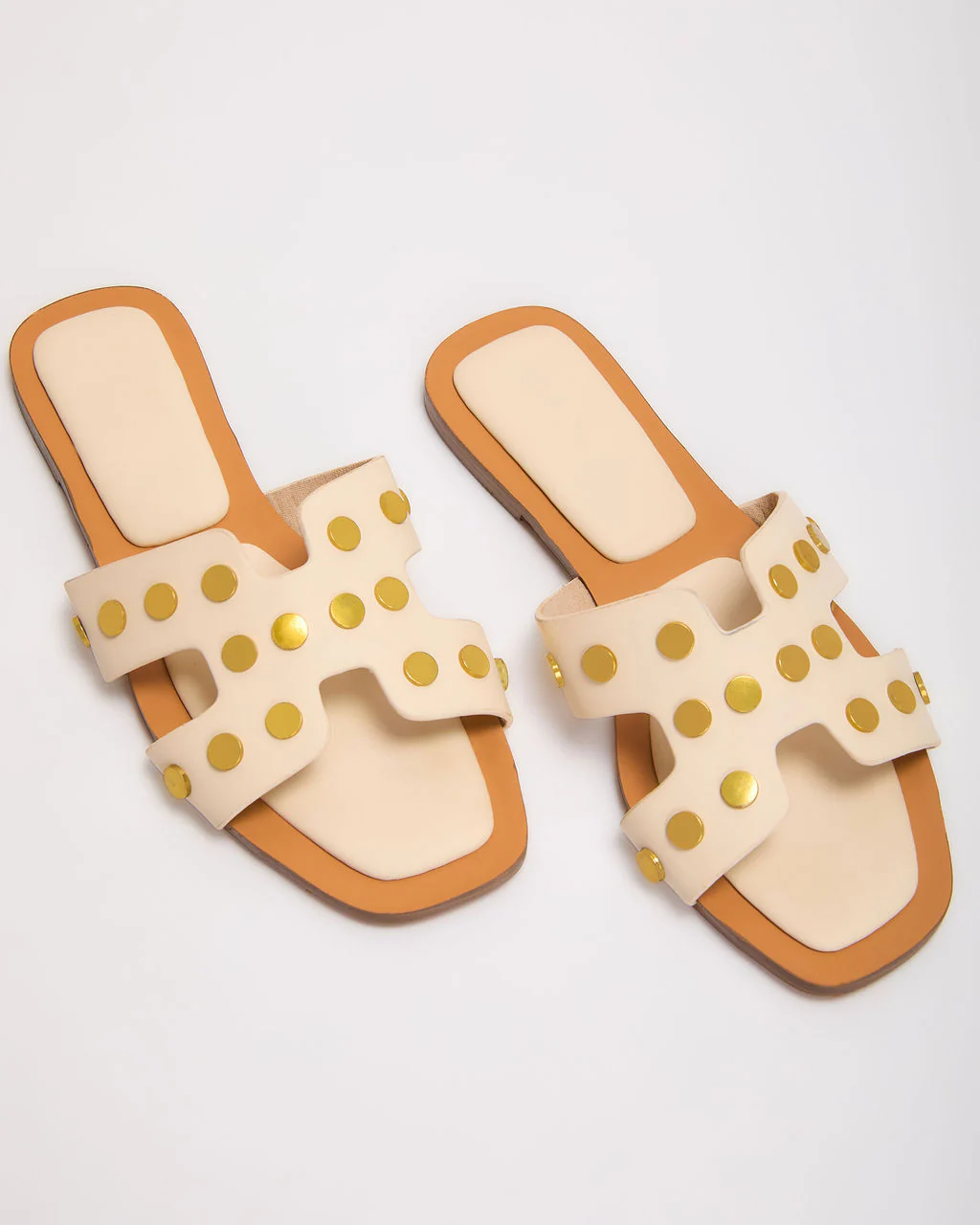 Off the Coast Studded Flat Sandals - Image 2