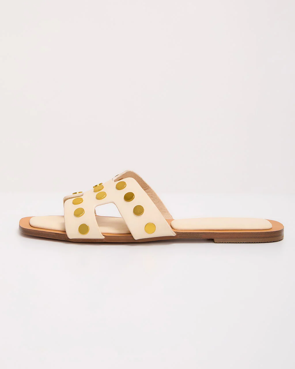 Off the Coast Studded Flat Sandals - Image 4