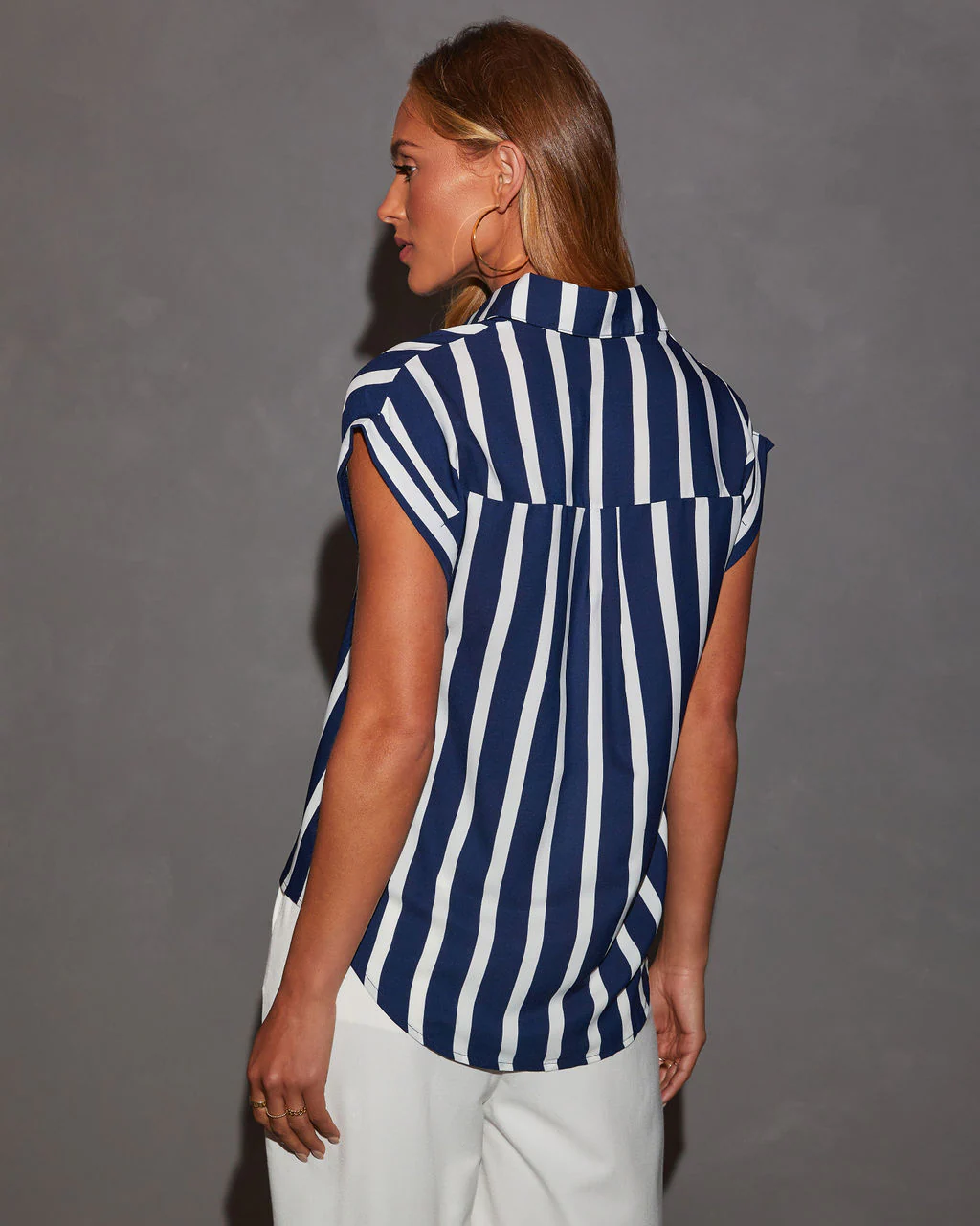 Oh Captain Button Down Top - Image 6