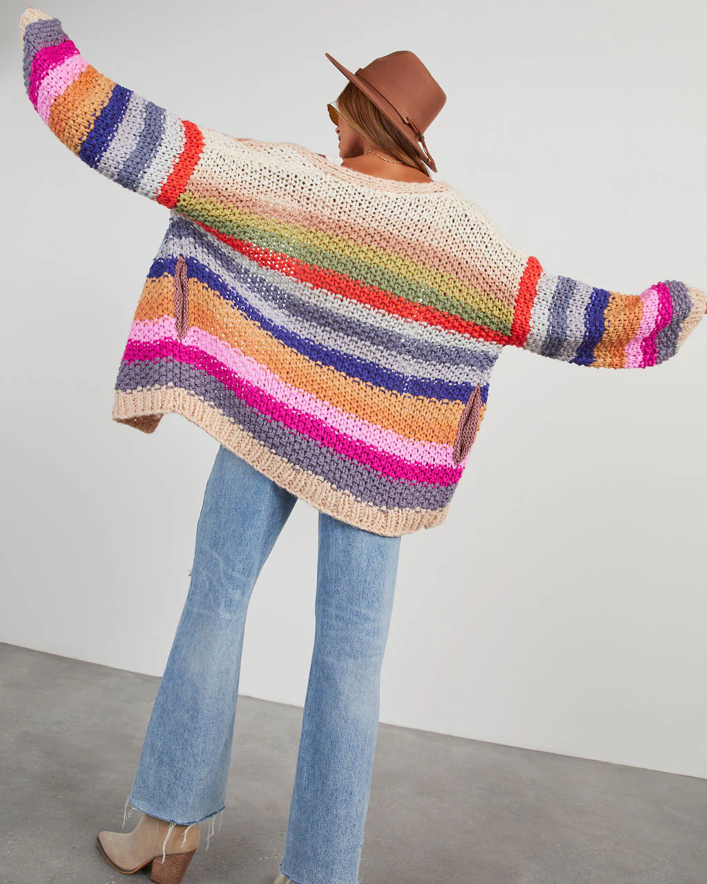 Oh Happy Day Pocketed Knit Cardigan - Image 2