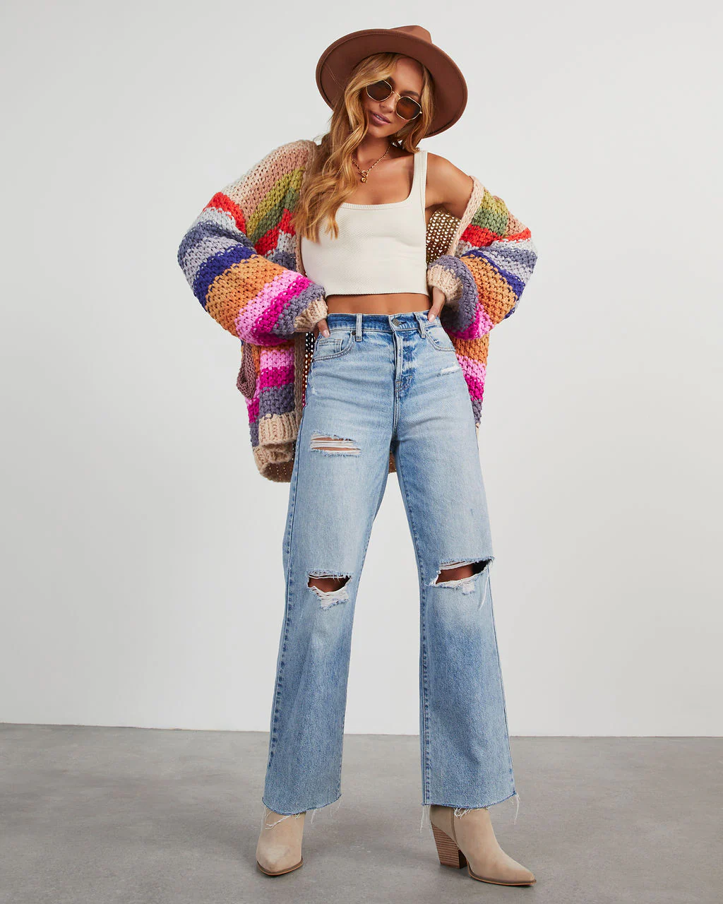 Oh Happy Day Pocketed Knit Cardigan - Image 5