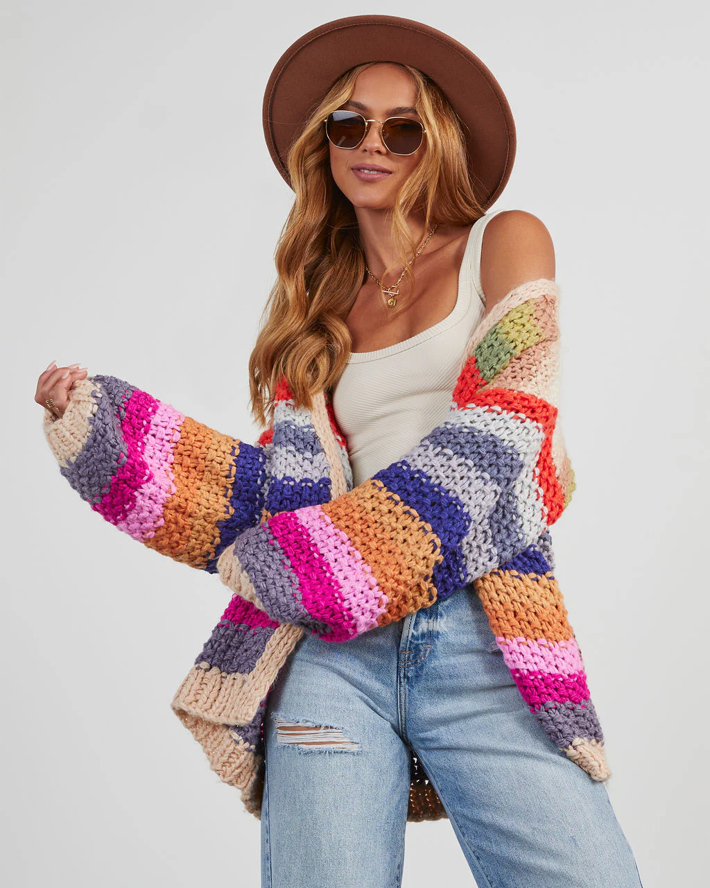 Oh Happy Day Pocketed Knit Cardigan - Image 6