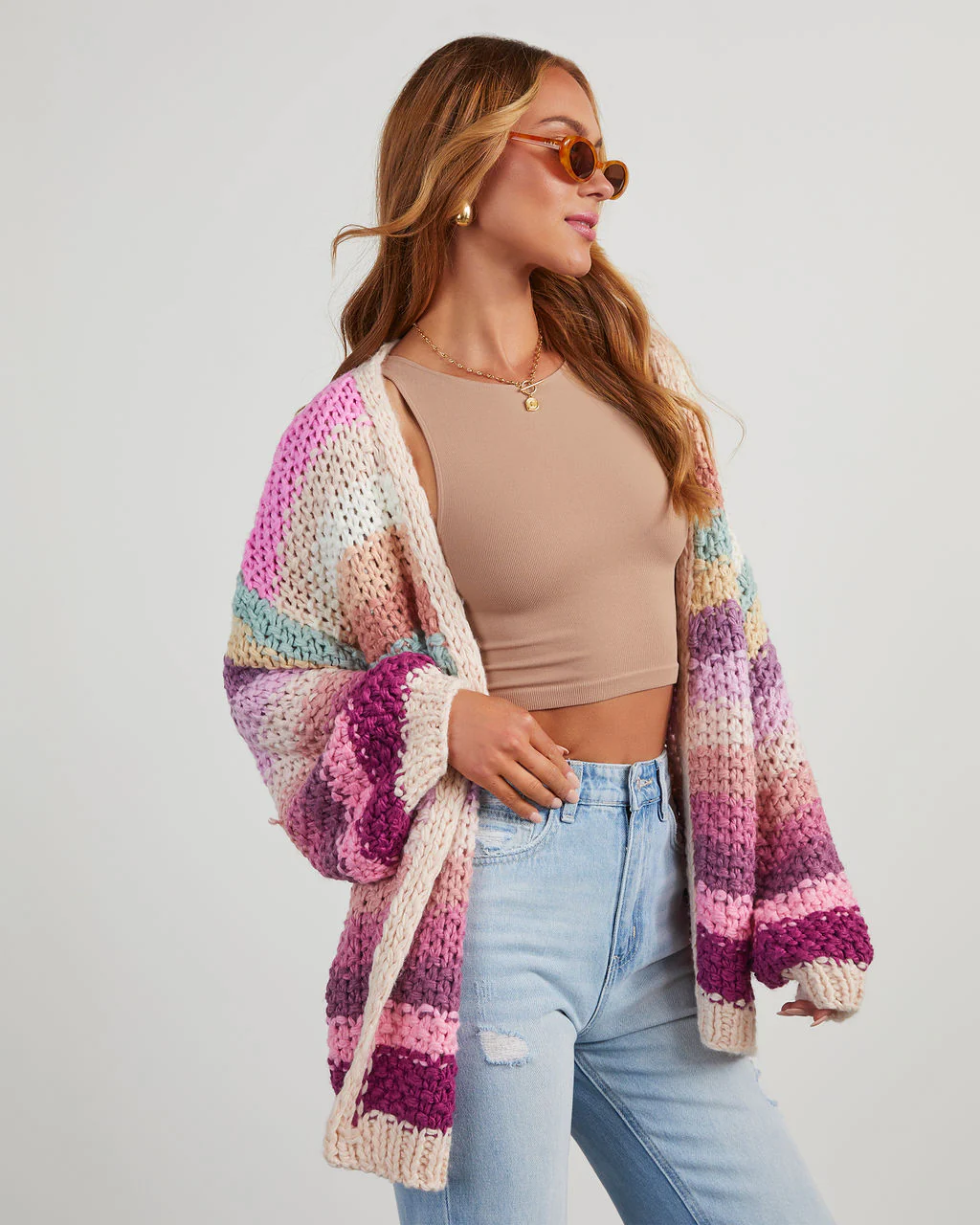 Oh Happy Day Pocketed Knit Cardigan - Image 9