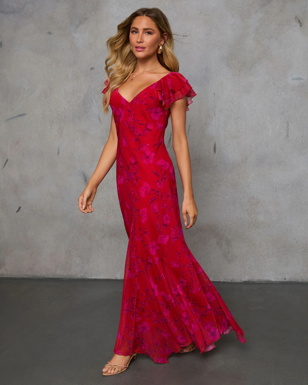 One And Only Floral Maxi Dress - Image 3