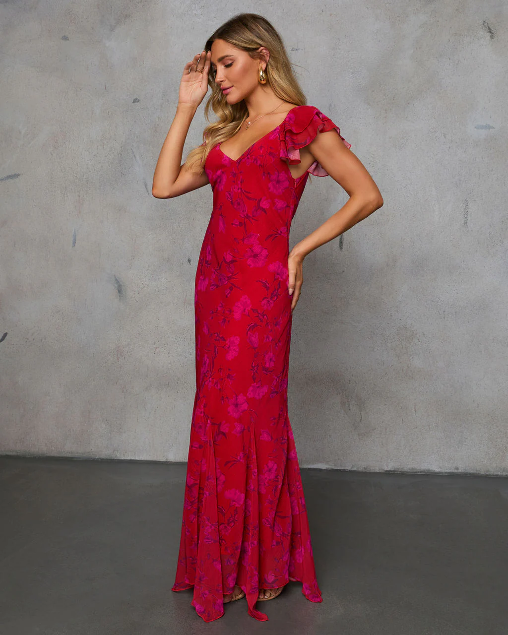 One And Only Floral Maxi Dress - Image 5