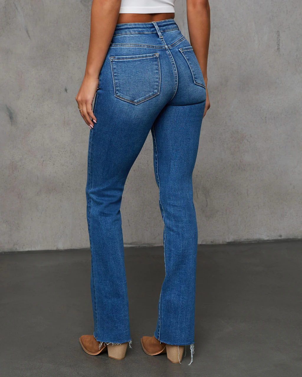 Orslow High Rise Straight Leg Denim - Image 4